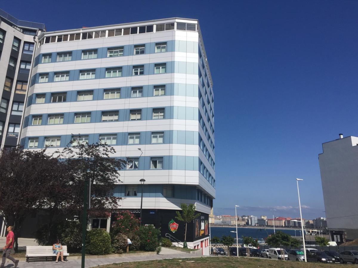 Appartement Riazor à La Corogne Extérieur photo